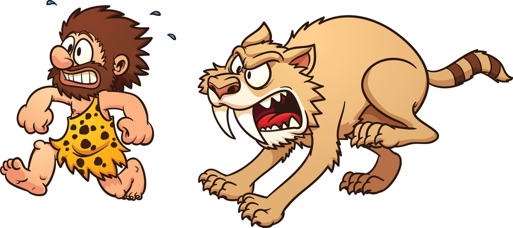 bigstock-cartoon-caveman-running-away-f-34232420